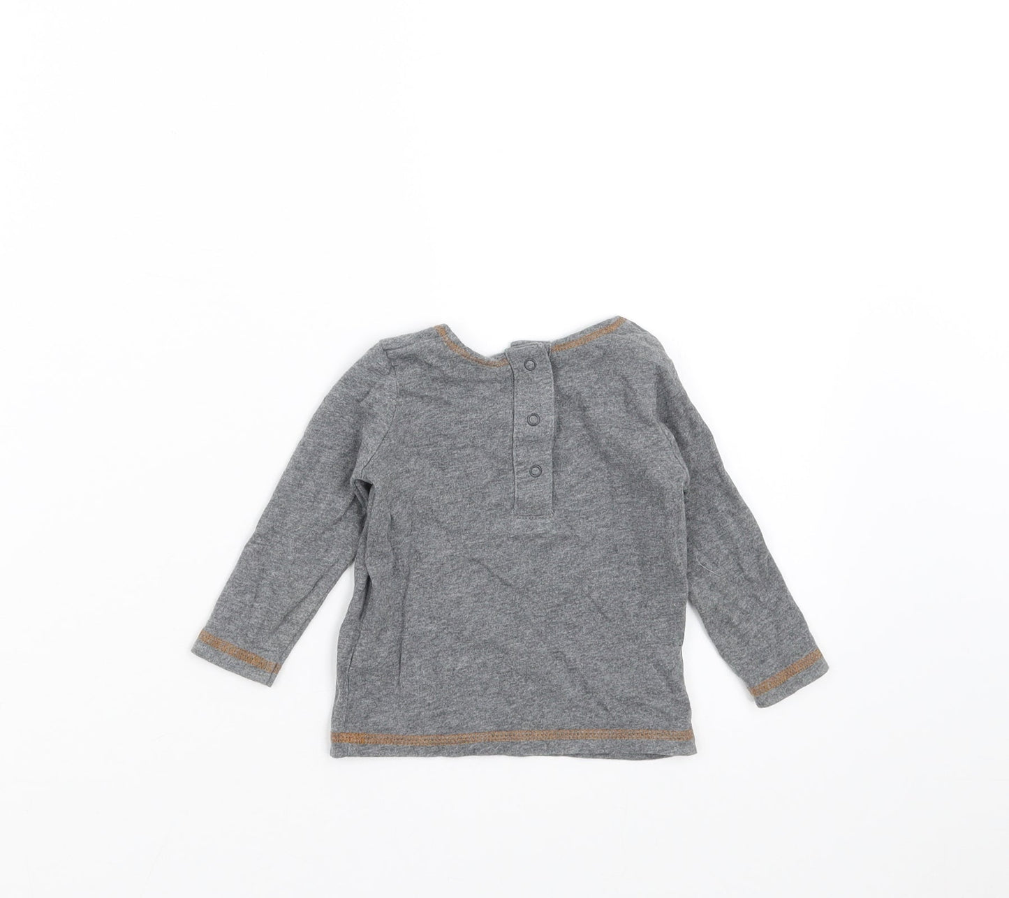 NEXT Baby Grey   Basic T-Shirt Size 3-6 Months
