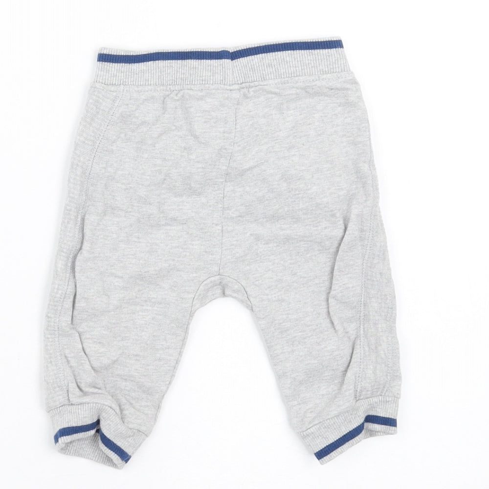 George Baby Grey   Jogger Trousers Size 3-6 Months