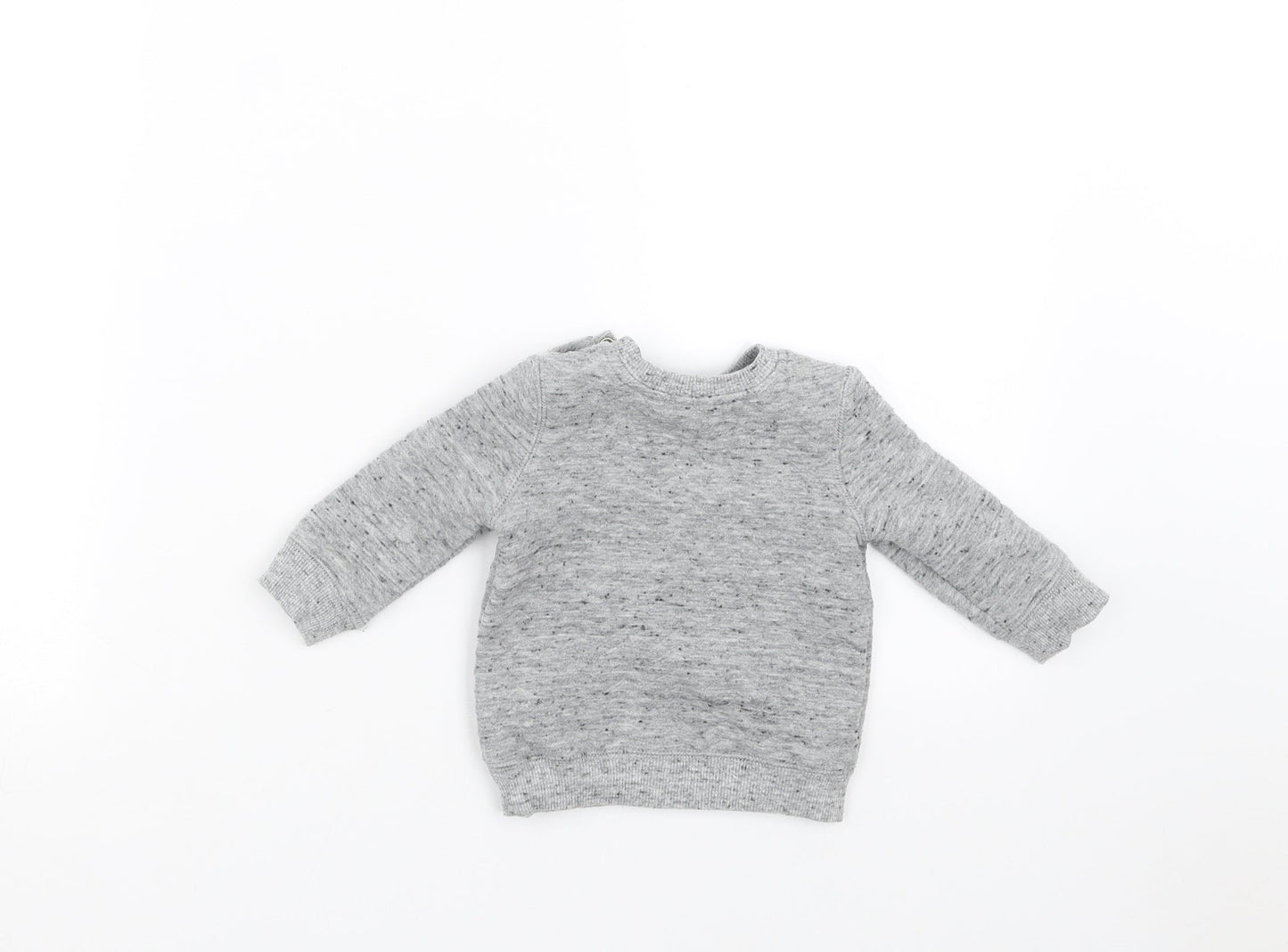 F&F Boys Grey   Pullover Jumper Size 0-3 Months  - cool
