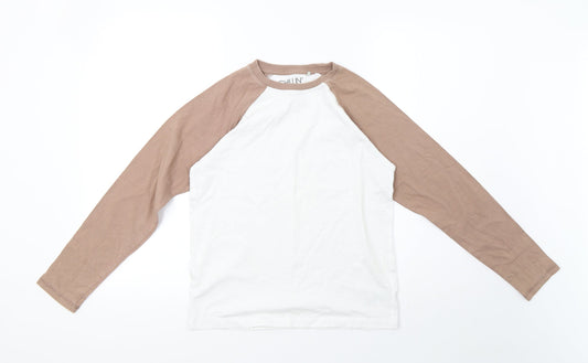 NEXT Boys White   Pullover Sweatshirt Size 8 Years