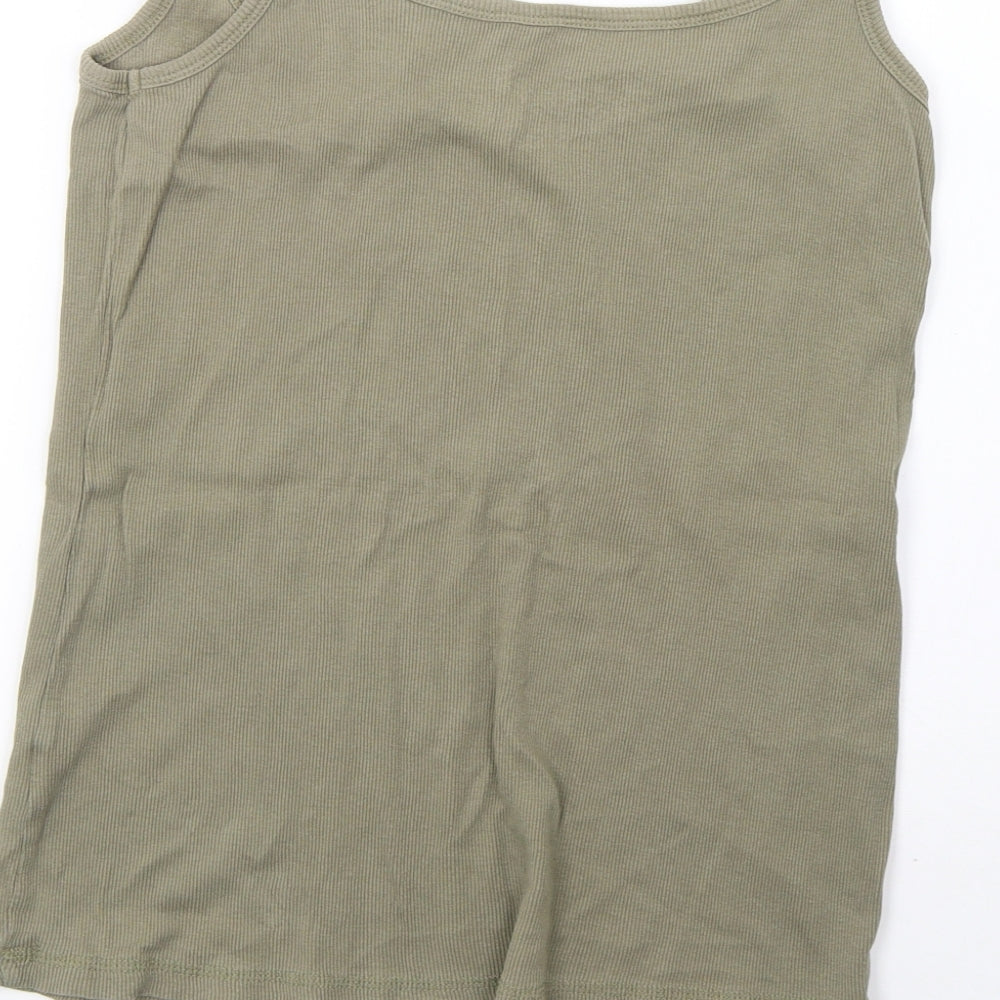 Simply Be Womens Green   Basic Tank Size 14