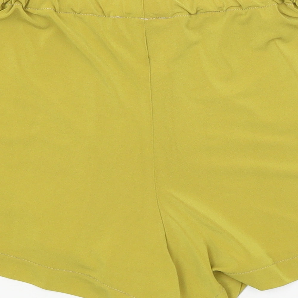 Endelle Womens Green   Hot Pants Shorts Size 6