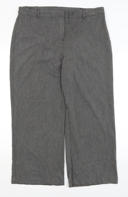 Agenda Womens Grey   Trousers  Size 18 L26.5 in