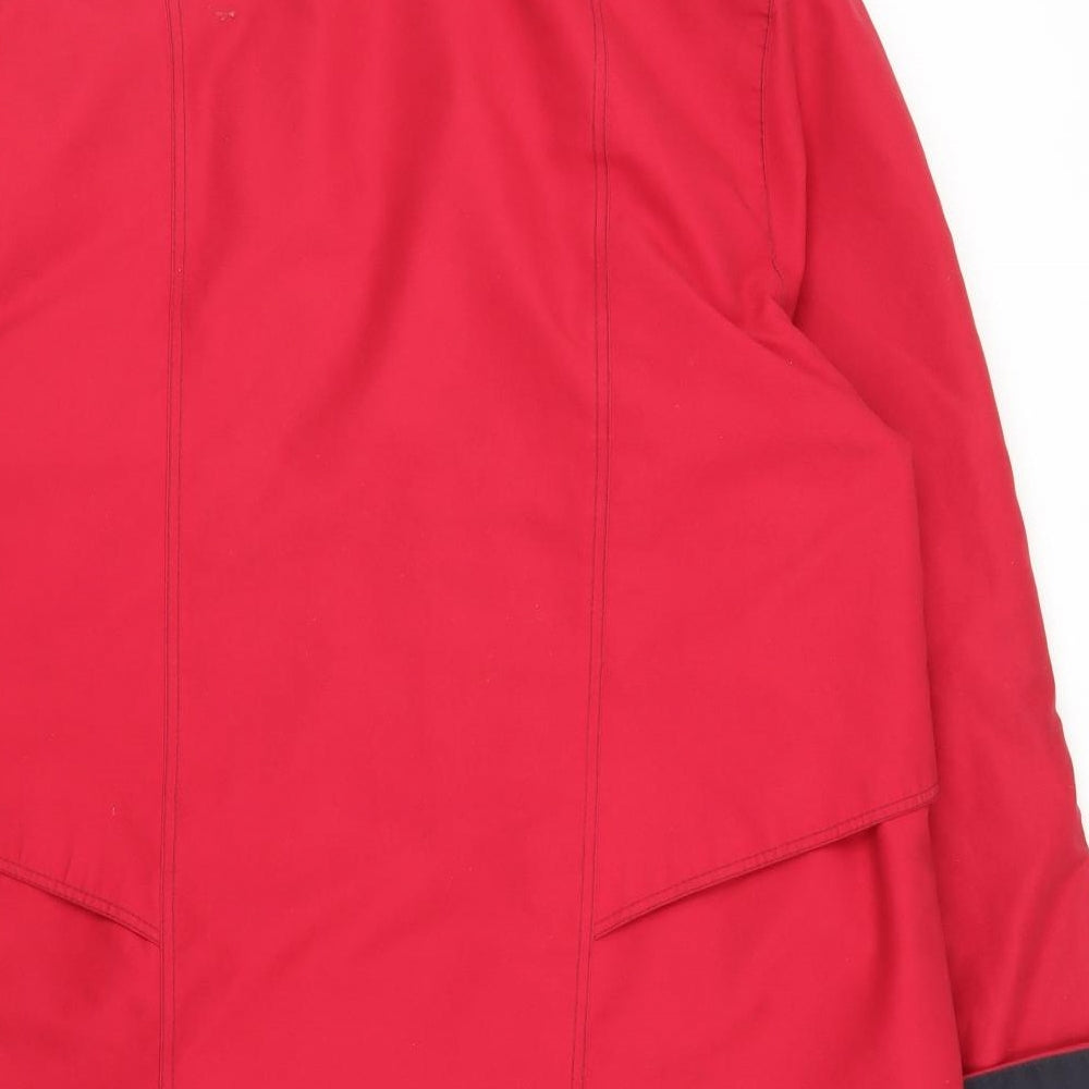 Nautic Seasport Womens Red   Overcoat Coat Size 10
