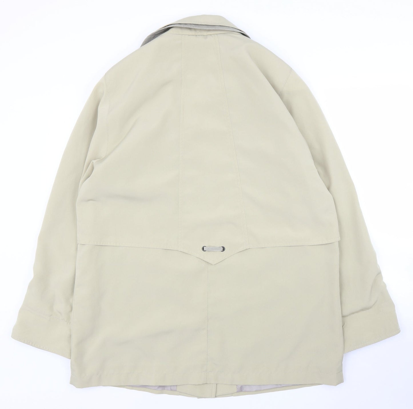Preworn Womens Beige   Parka Coat Size 14