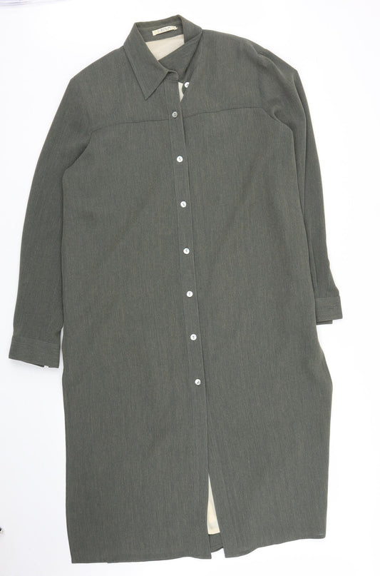 Platinum Womens Green   Cardigan Jumper Size 14