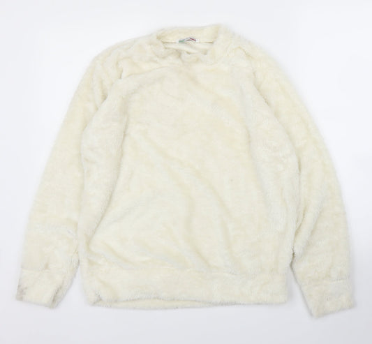 Preworn Womens Ivory   Pullover Jumper Size M