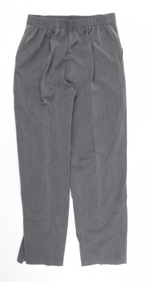 Preworn Womens Grey   Pedal Pusher Trousers Size 10 L24 in