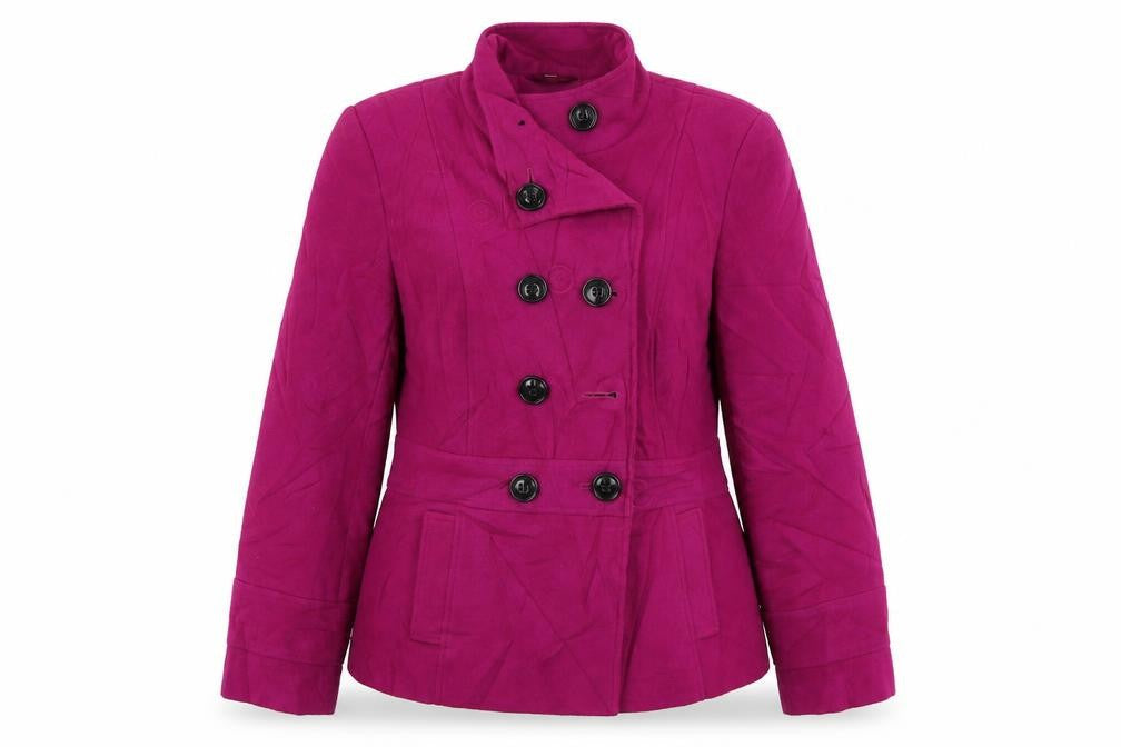 EWM  Womens Purple   Jacket Coat Size 14