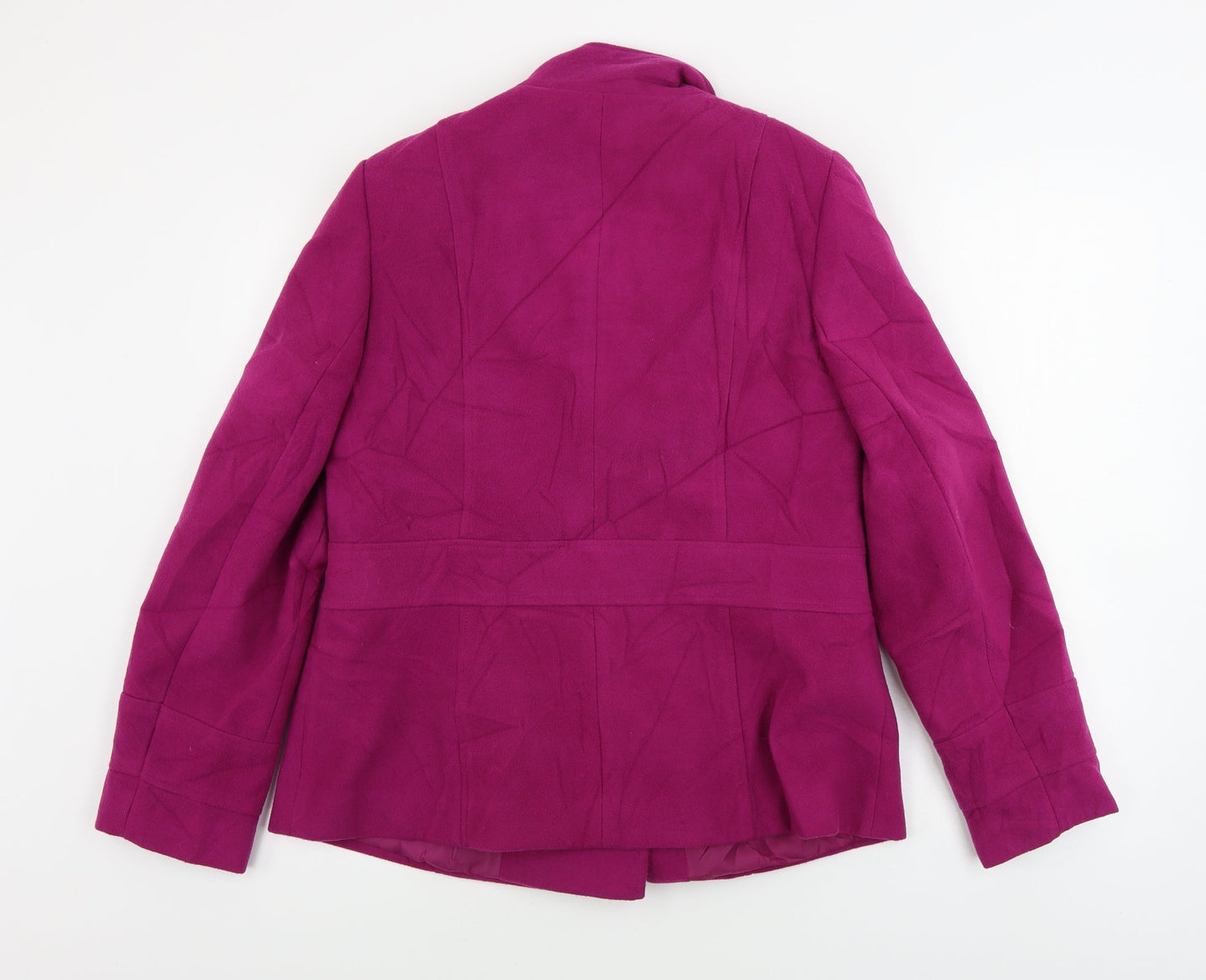 EWM  Womens Purple   Jacket Coat Size 14