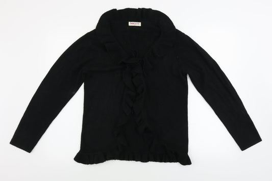 Bonmarché  Womens Black   Cardigan Jumper Size M