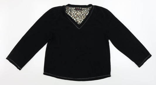 Secret Possesions   Womens Black   Pullover Jumper Size L