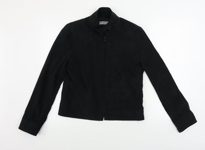 Internacionale Womens Black   Jacket Coat Size 12