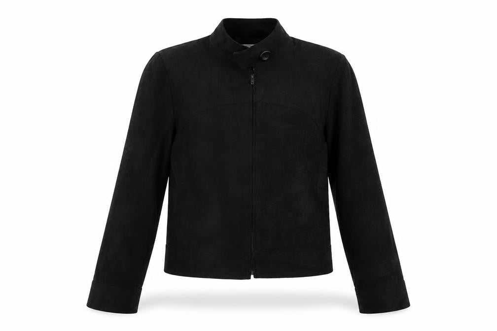 Internacionale Womens Black   Jacket Coat Size 12