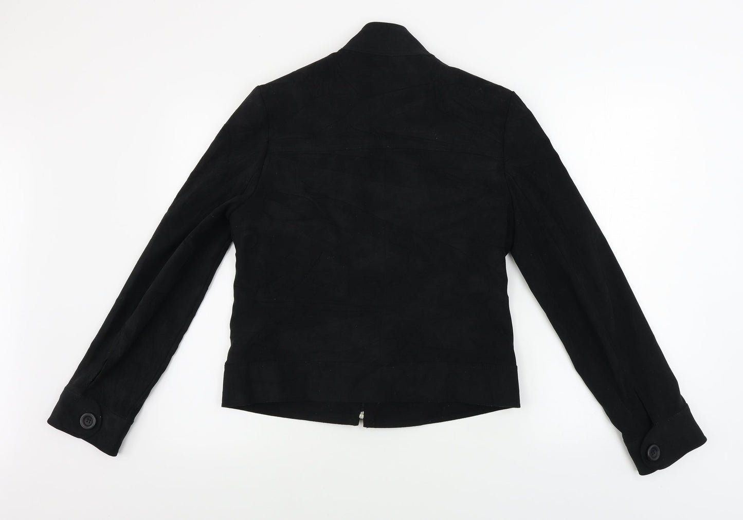 Internacionale Womens Black   Jacket Coat Size 12