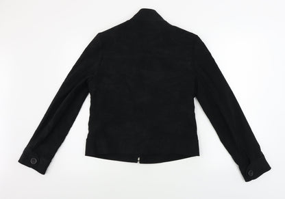 Internacionale Womens Black   Jacket Coat Size 12