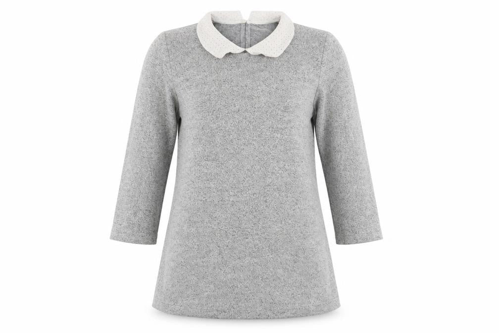TU Womens Grey   Basic Blouse Size 12