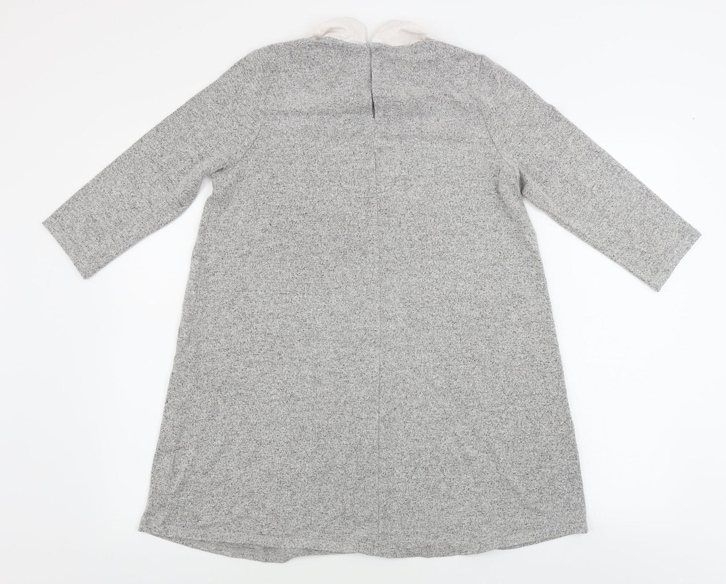 TU Womens Grey   Basic Blouse Size 12