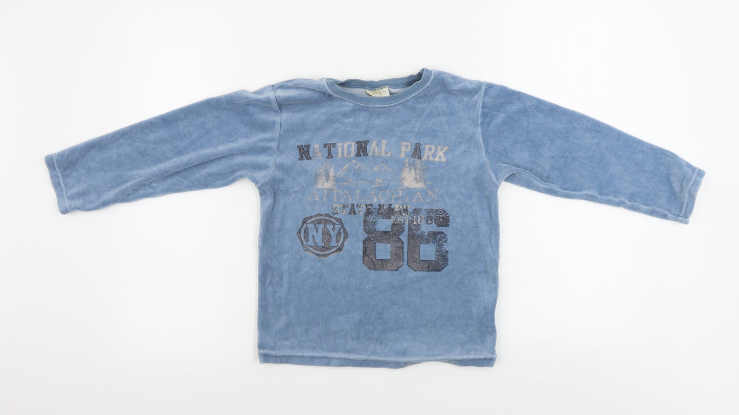 DPAM  Boys Blue   Pullover Jumper Size 8 Years
