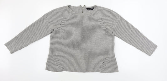 Dorothy Perkins  Womens Grey   Pullover Jumper Size 14