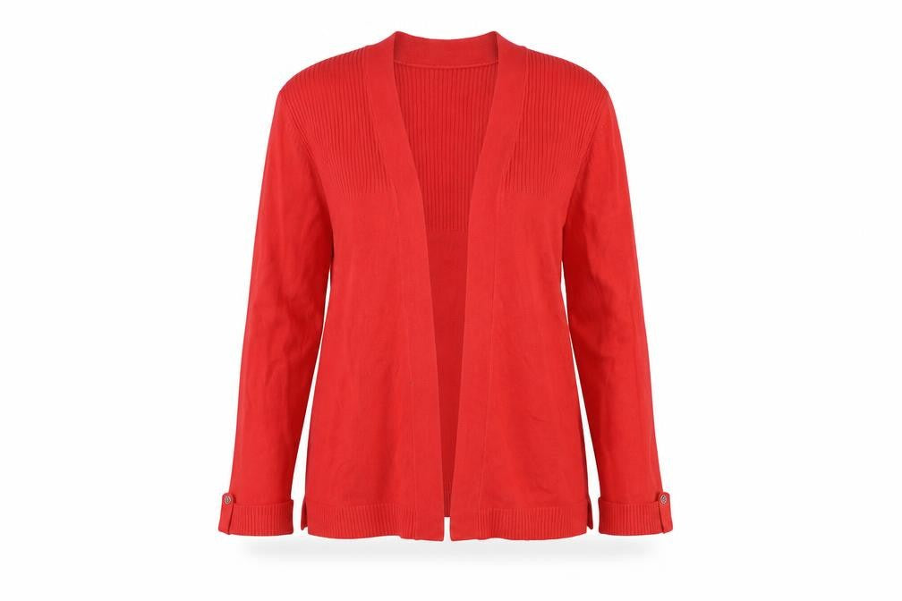BHS  Womens Red   Cardigan Jumper Size 12