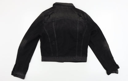 Noisy May  Womens Black   Jacket Coat Size M