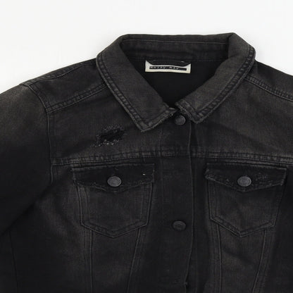 Noisy May  Womens Black   Jacket Coat Size M