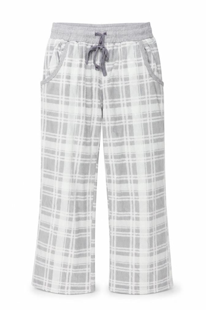 Next  Womens Grey Check  Trousers  Size M L26 in