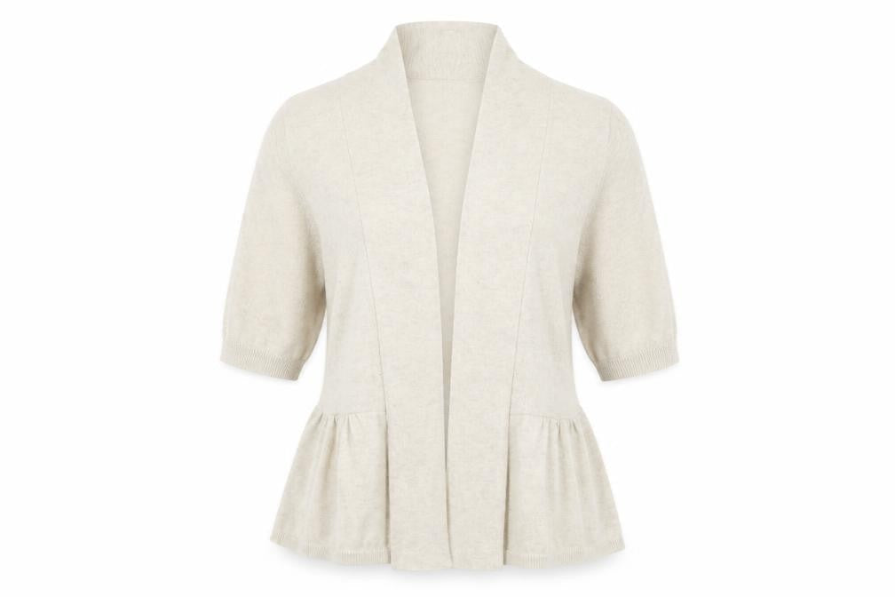 Peacocks Womens Beige   Cardigan Jumper Size 12