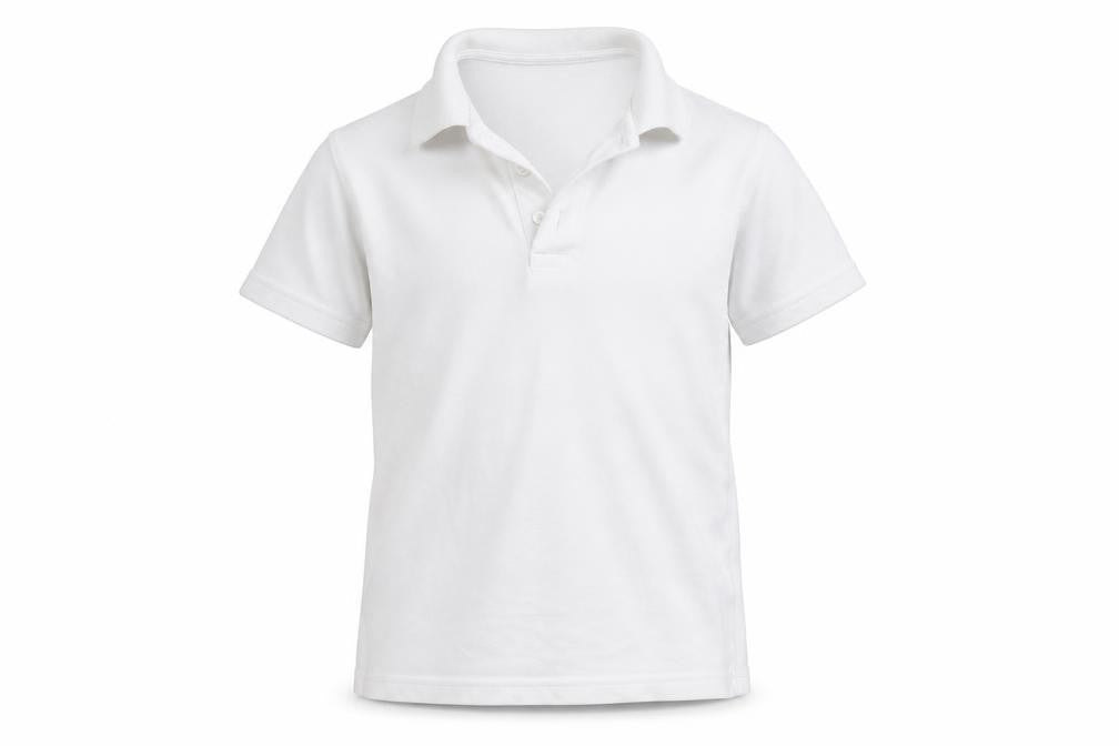 Marks & Spencer Girls White   Basic Polo Size 7-8 Years