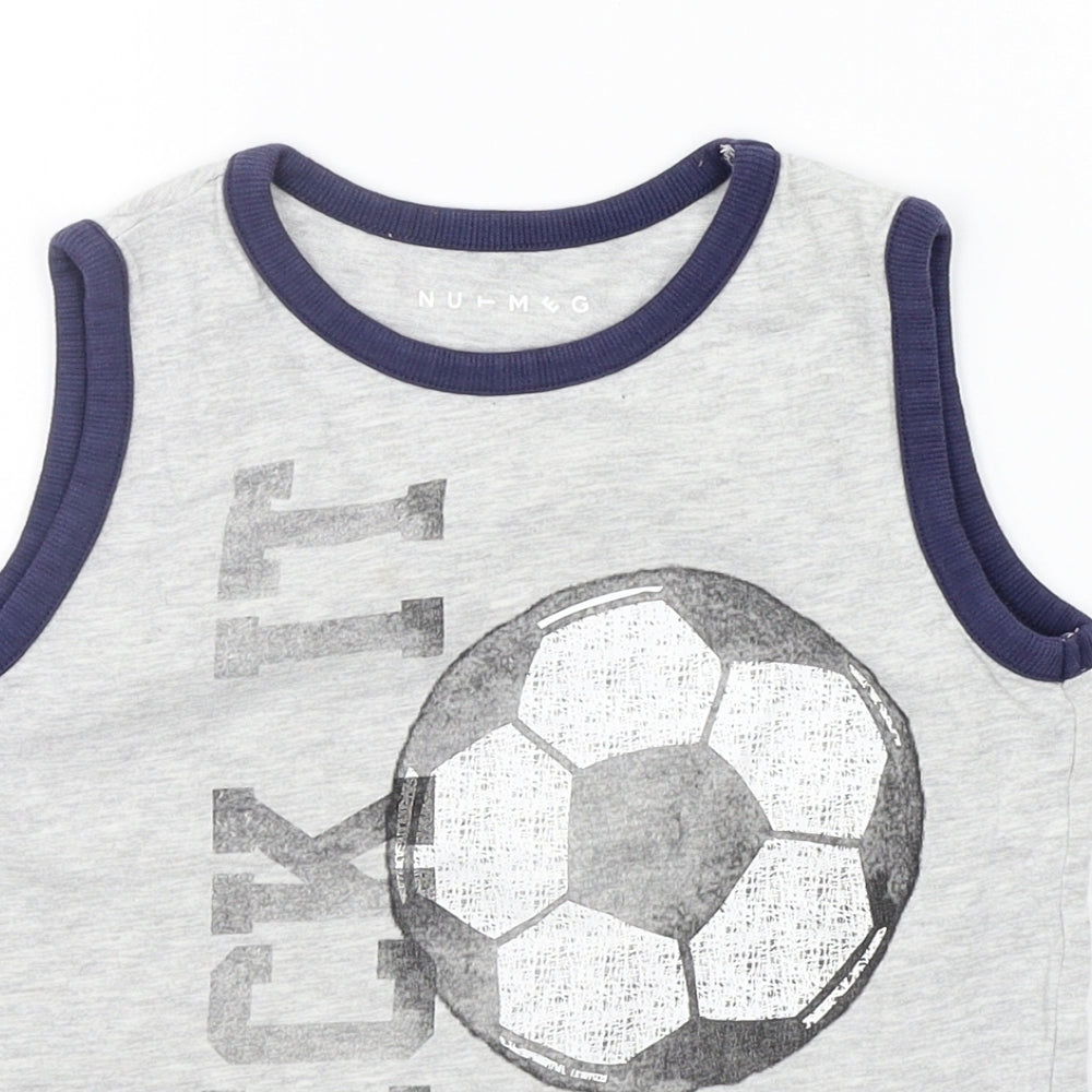 F&F Boys Grey   Basic Tank Size 5-6 Years