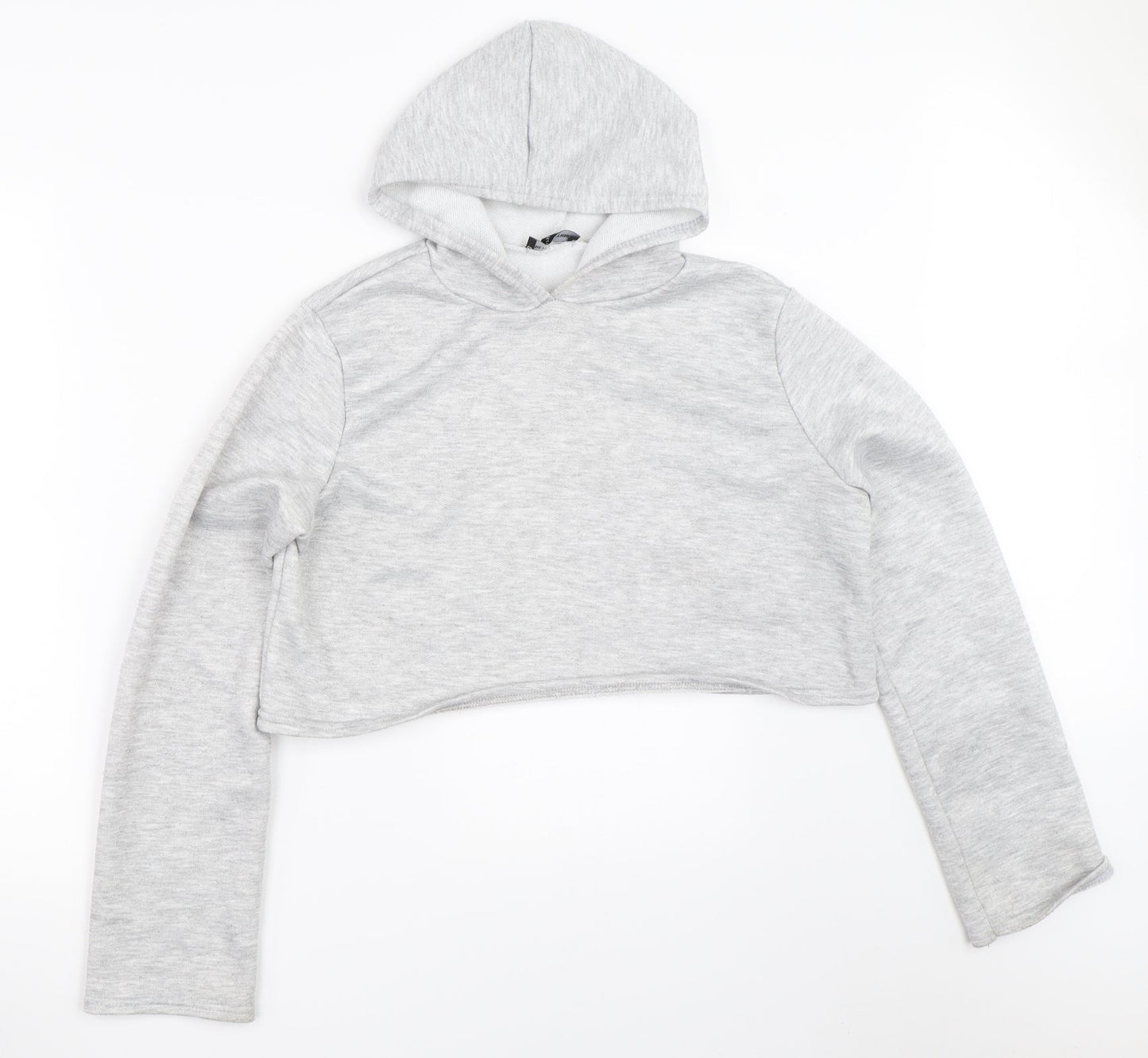 PRETTYLITTLETHING Womens Grey   Pullover Sweatshirt Size S