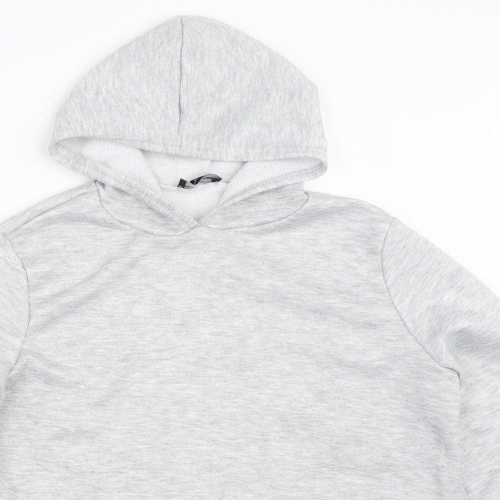 PRETTYLITTLETHING Womens Grey   Pullover Sweatshirt Size S