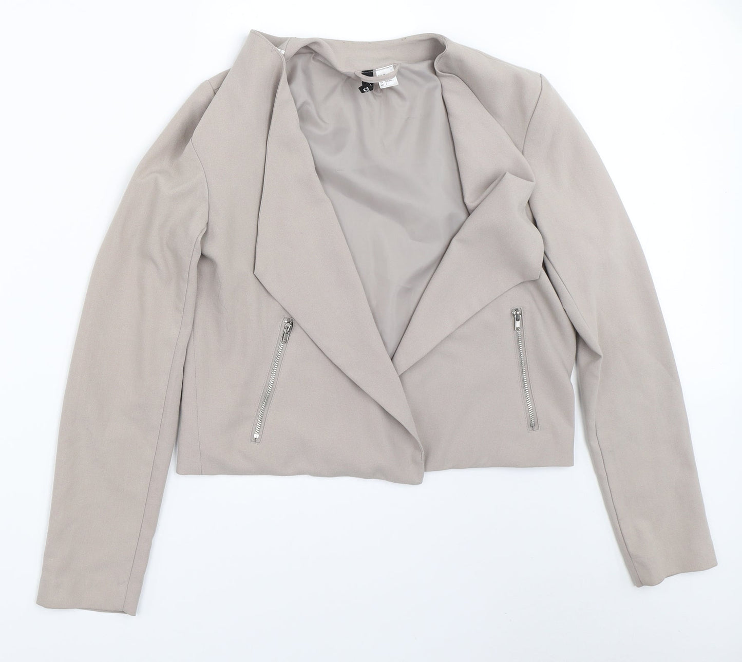 H&M Womens Beige   Jacket  Size 38