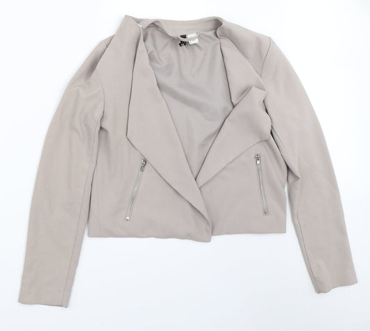 H&M Womens Beige   Jacket  Size 38