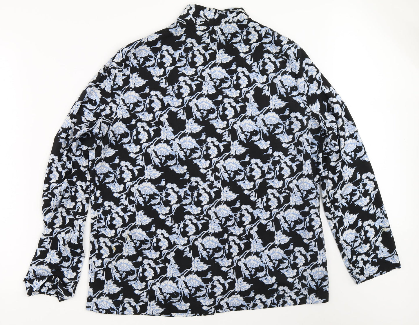 Select Womens Black Floral  Jacket  Size 14