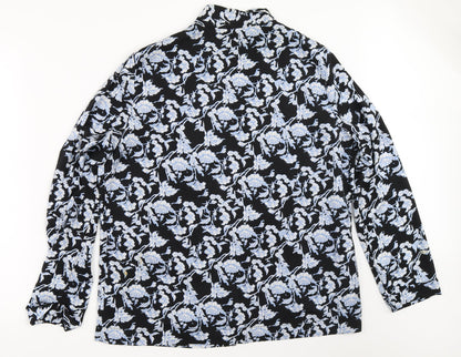 Select Womens Black Floral  Jacket  Size 14