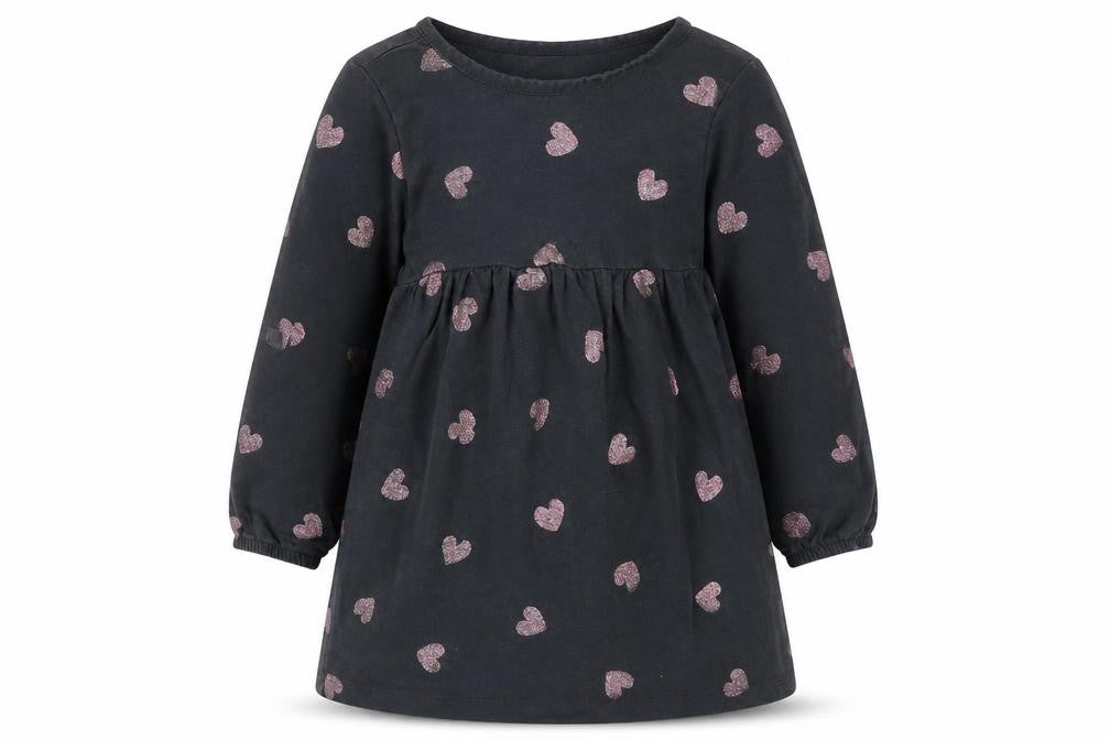 H&M Girls Grey   Fit & Flare  Size 2 Years