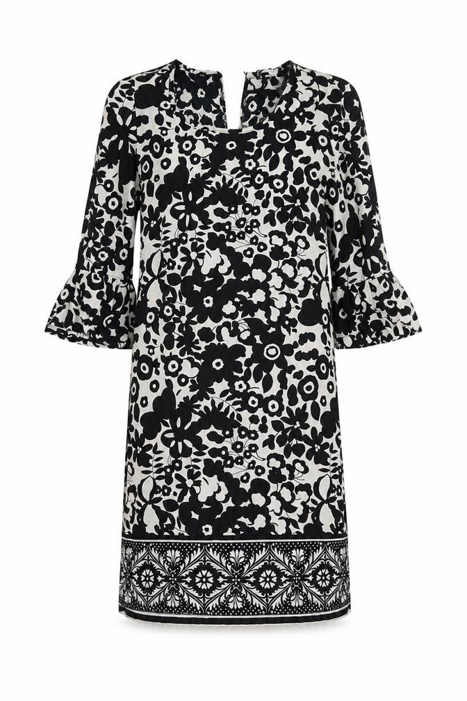 Atmosphere Womens Black Floral  Shift  Size 8