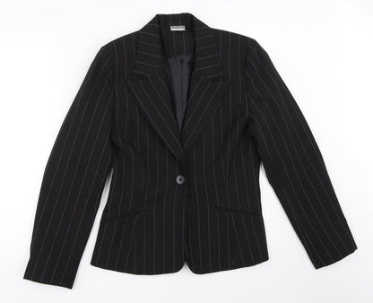 Select Womens Black   Jacket Blazer Size 10