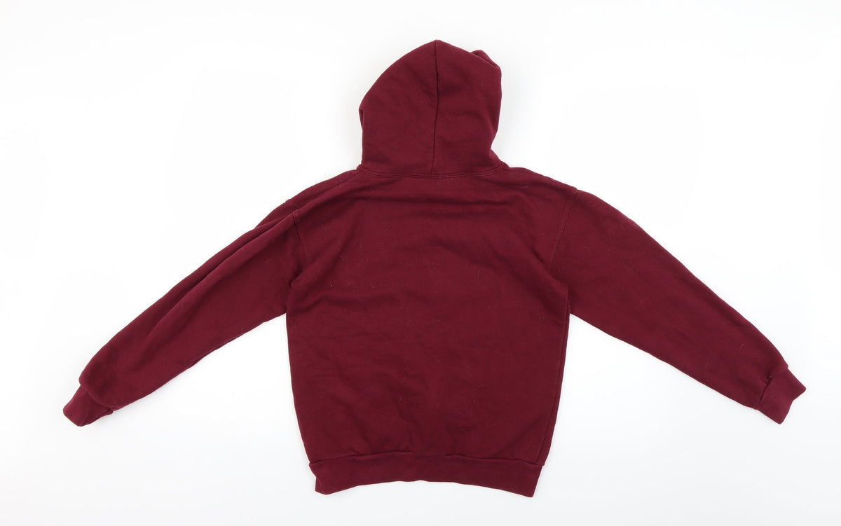 Stars Boys Red   Pullover Hoodie Size L