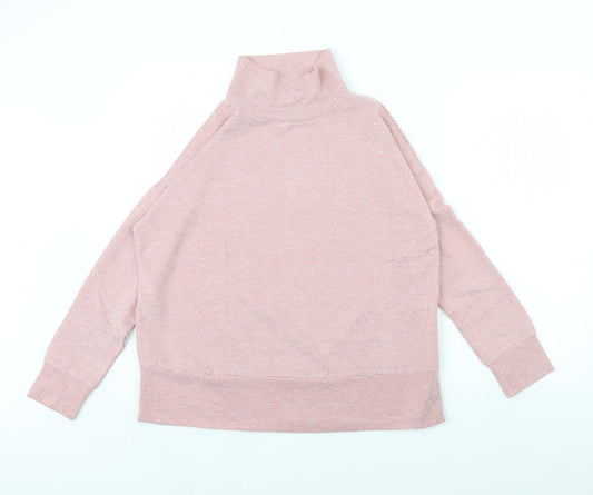M&Co Womens Pink   Pullover Jumper Size 10