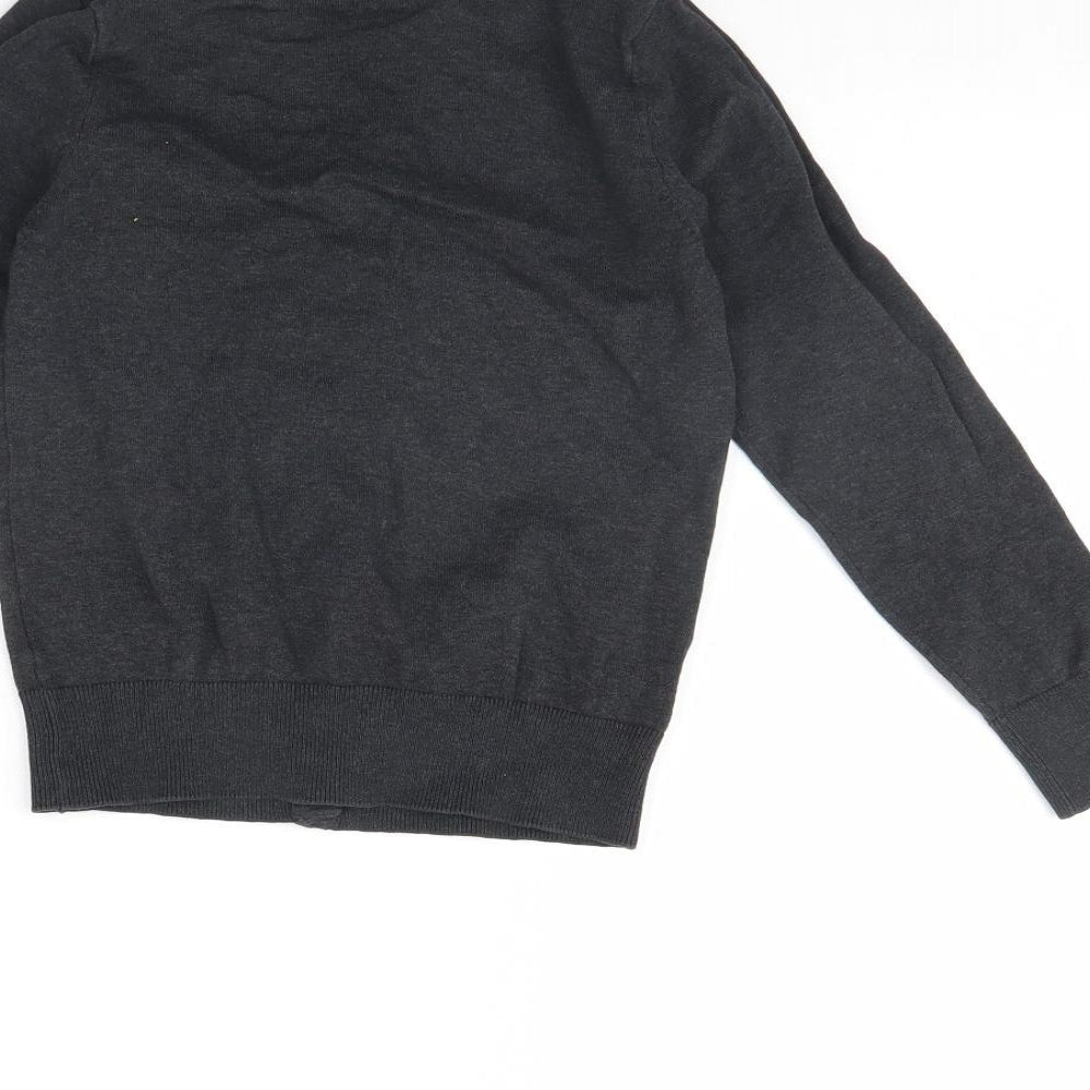 F&F Girls Grey    Jumper Size 7 Years  - School