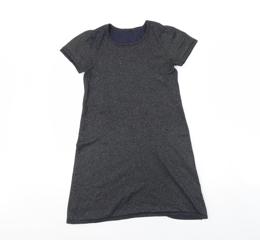 Lily & Dan Girls Blue   Fit & Flare  Size 9 Years