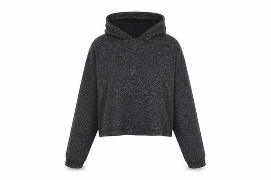 Topshop Womens Grey   Pullover Hoodie Size 14