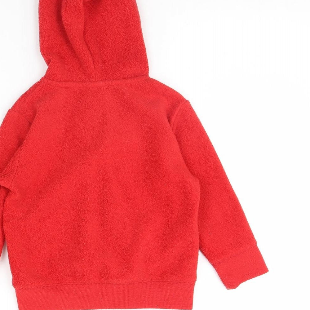 Gap Boys Red  Fleece Jacket  Size 3 Years