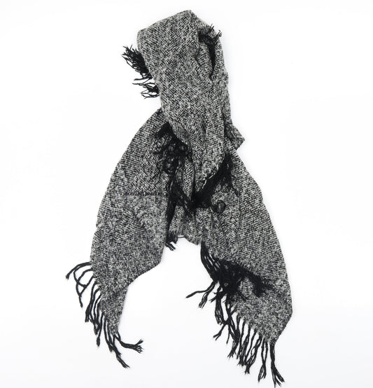 Preworn Womens Black    Scarf