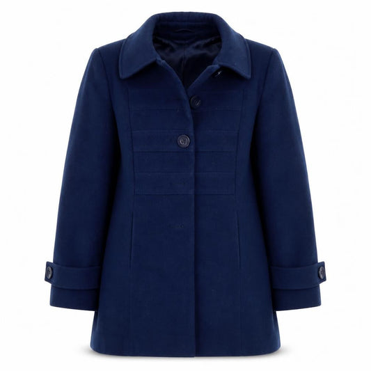Isle Womens Blue   Jacket Coat Size 12
