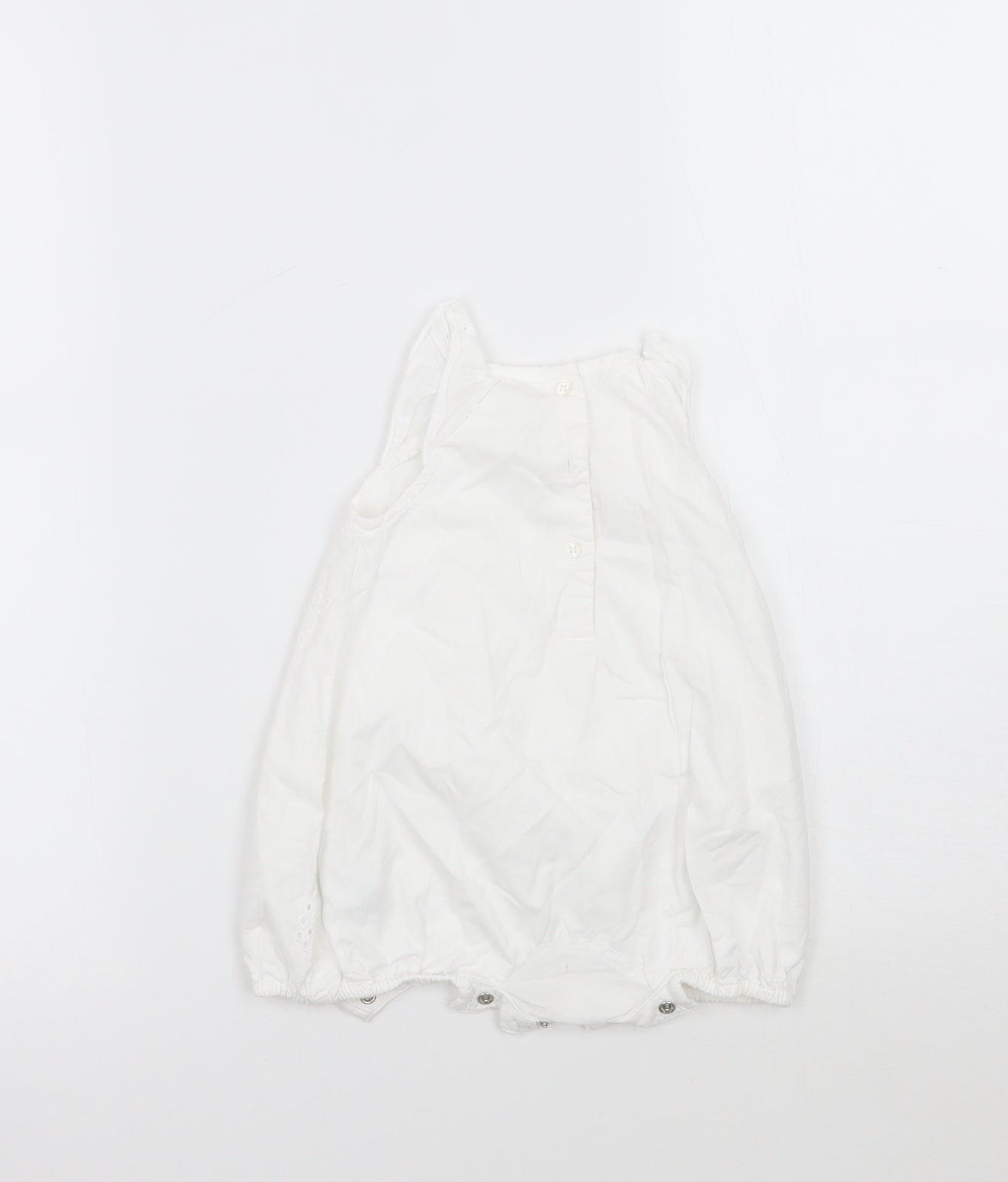 NEXT Girls White   Babygrow One-Piece Size 0-3 Months