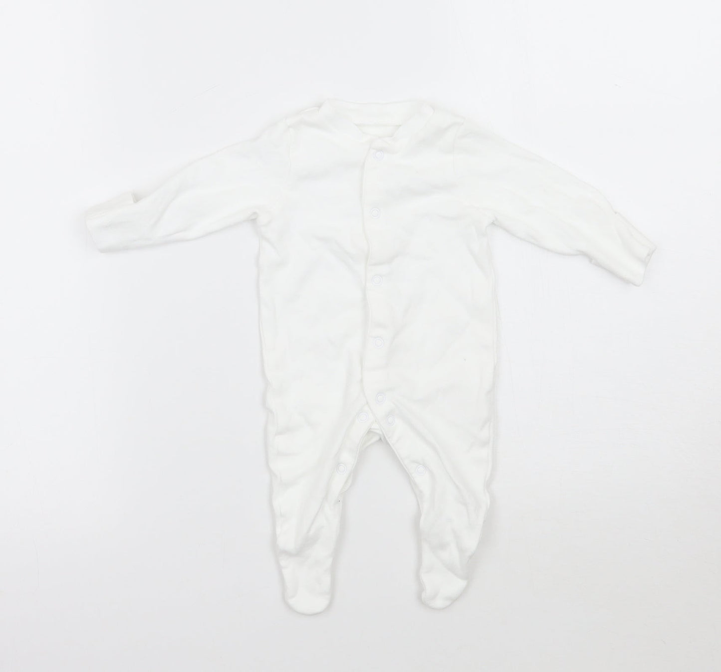 TU Baby White   Babygrow One-Piece Size Newborn